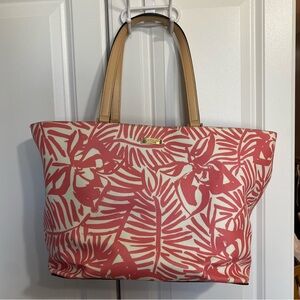 Kate Spade Tropical Palm Tote Bag